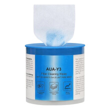 AUA-Y3 Fiber Optic Cleaning Paper FTTH Fiber Cleaning Tools Dust-Free Wipe Paper for Ferrule End Face, Optical Adapter