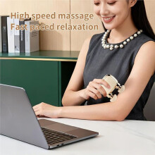 1set Double Headed Massage Gun, Portable Deep Tissue Massager, Rechargeable Compact Handheld Muscle Relaxor