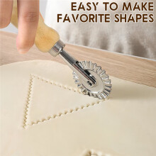 9 Pcs Pasta Making Tools Efficient Pasta Making Kit with Ravioli Stamp Cutters Rolling Pins Gnocchi Boards Dough Cutter
