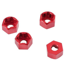 Sechskantkupplung Aus Aluminiumlegierung (5 mm Bis 7 mm), Geeignet für WPL 1/10 D12 SCX24 Nachrüstung/Upgrade