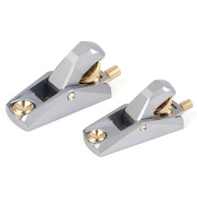 Portable Low Angle Block Plane 33 Degree Woodworking Hand Planer for Miniature Model Aluminum Alloy Body