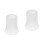 2Pcs Multipurpose White Silicone Rings for Ice Cream Maker Accessories 3