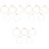 30Pcs Premium Golden Lyre String Replacement Kit Practical and Durable 2