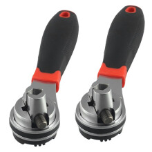 Verstelbare Ratelsleutel 6-22 mm met Snelsluiting en Ratelhandvat, Draagbaar Handgereedschap, Nieuwe Sleutelaccessoires, 2 Stuks