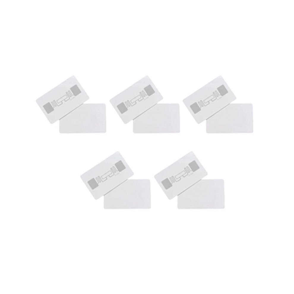 10Pcs Uhf Rfid Card 8654 H3 Chip Ultra-High Frequency 860-960Mhz Rfid Card So18000-6C White 4712452232927