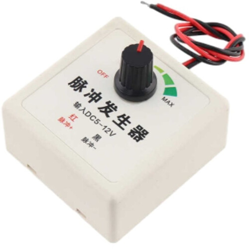 Stepper Motor Pulse Signal Generator Pulse Speed Controller Pulse Driver 5V Output 0-20KHz Frequency Adjustable Module