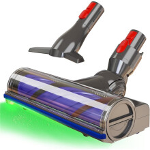 Cabezal de Aspiradora de Repuesto Mejorado para V7/V8/V10/V11/V15/SV10/SV11/SV12/SV14/SV15/SV22 (No para Slim), con Luz LED
