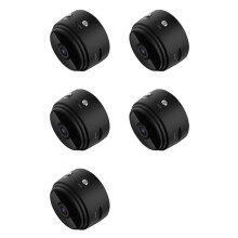 5X A9 Draadloze Bewakingscamera, 1080p WiFi-Beveiligingsbewaking, Externe Monitor, Camera, Home