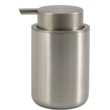 Stainless Steel Soap Pump Easy to Press Liquid Hand Soap Dispenser Stainless Steel Lotion Dispenser Silver