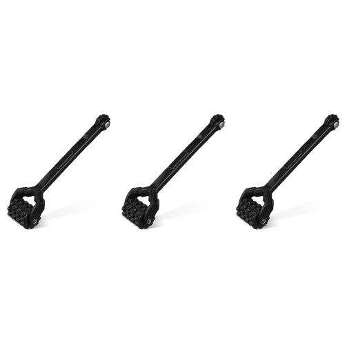 3Pcs Car Sound Deadener Installation Tool Black Double-Ended Pc 2