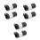 6Pièces Clip Fixation Externe Pour Bâtons De Trekking Polyvalent 7