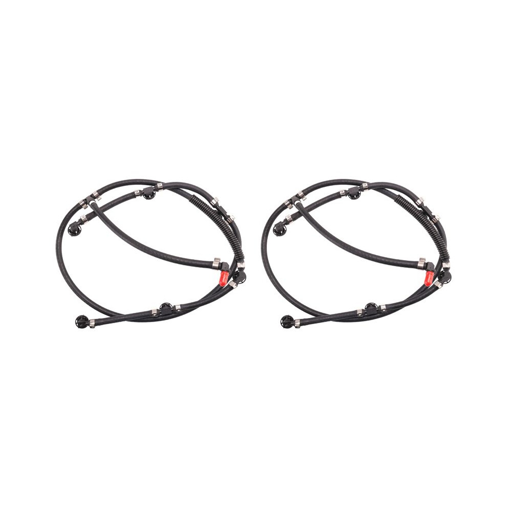 2X For - Om642 V6 Fuel Return Pipe 6420703032 6420701332 6420701932 6420705532 4713708084482