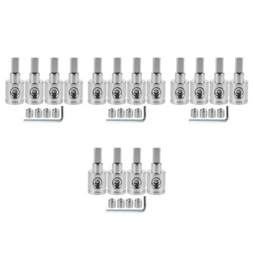 4Sets Durable Silver Brass Electrical Terminal Connectors Kit for Cars 2