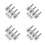 4Sets Durable Silver Brass Electrical Terminal Connectors Kit for Cars 6
