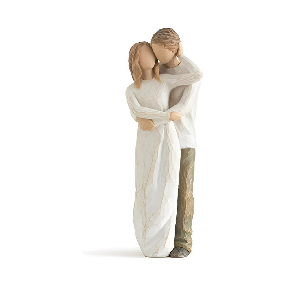 Saudism Romantic Couple Statue,Couple Hug Kiss Figures, Wedding Anniversary Sculptures For Women And Men,For Women, Girlfriend