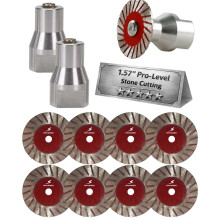 (-, 8PCS) 8kpl 40mm mini timanttisahanterät – tarkkuusveisto graniitille, marmorille, laatalle