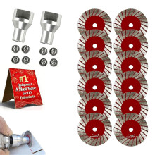 (12pcs, -) 10kpl 40mm timanttisahanterät – monikäyttöinen mini leikkaus hiomakoneeseen
