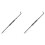 2X Double Pointed Scriber,Metal Scribe Tool Carbide Scribe Steel Point 1