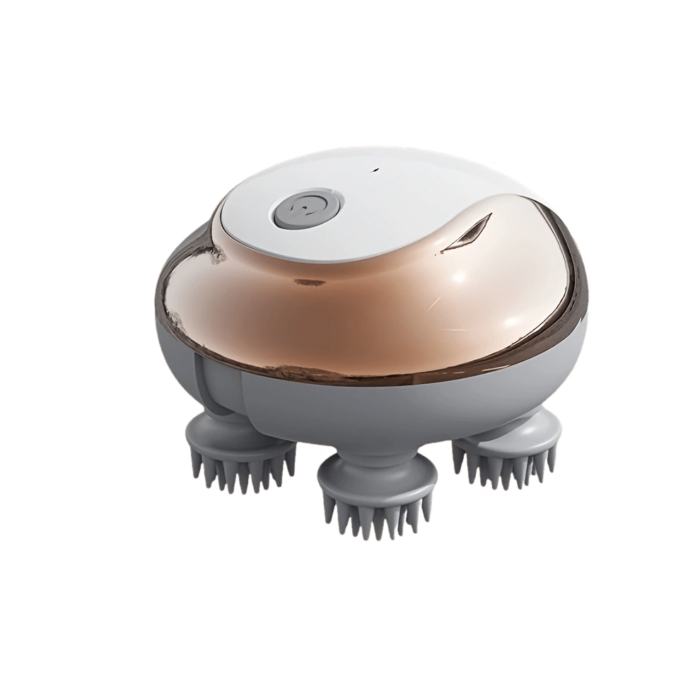 White (White) Electric Scalp Massager For Head Massage