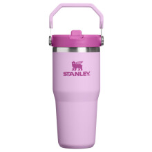 STANLEY IceFlow 2.0 Flip Straw Becher mit Griff 14 oz | Drehdeckel und Klappstrohhalm | Auslaufsicher