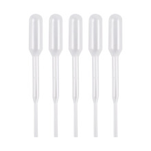 500 Pieces 0.2 ml Capacity Disposable Graduated Transfer Pipettes Dropper Polyethylene