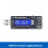 KWS-V21 USB-Tester QC2.0  4-30V Digitale Voltmeter, Ampèremeter, Vermogensmonitor, Batterijcapaciteitstester 4