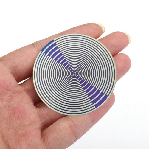 5pcs MWO EMFS Disk 5CM MultiWave Oscillator Antenna Ornament Lakhovsky MWO Optical  Disk for EMF Harmonizing Decor 1