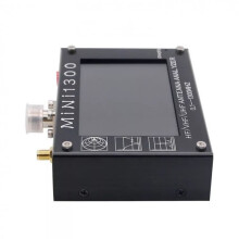 Mini1300 0.1‑1300MHz /VHF/UHF Antenna Analyzer Meter Tester 4.3 Inch LCD Touch Screen SWR Meter for Ham Radio