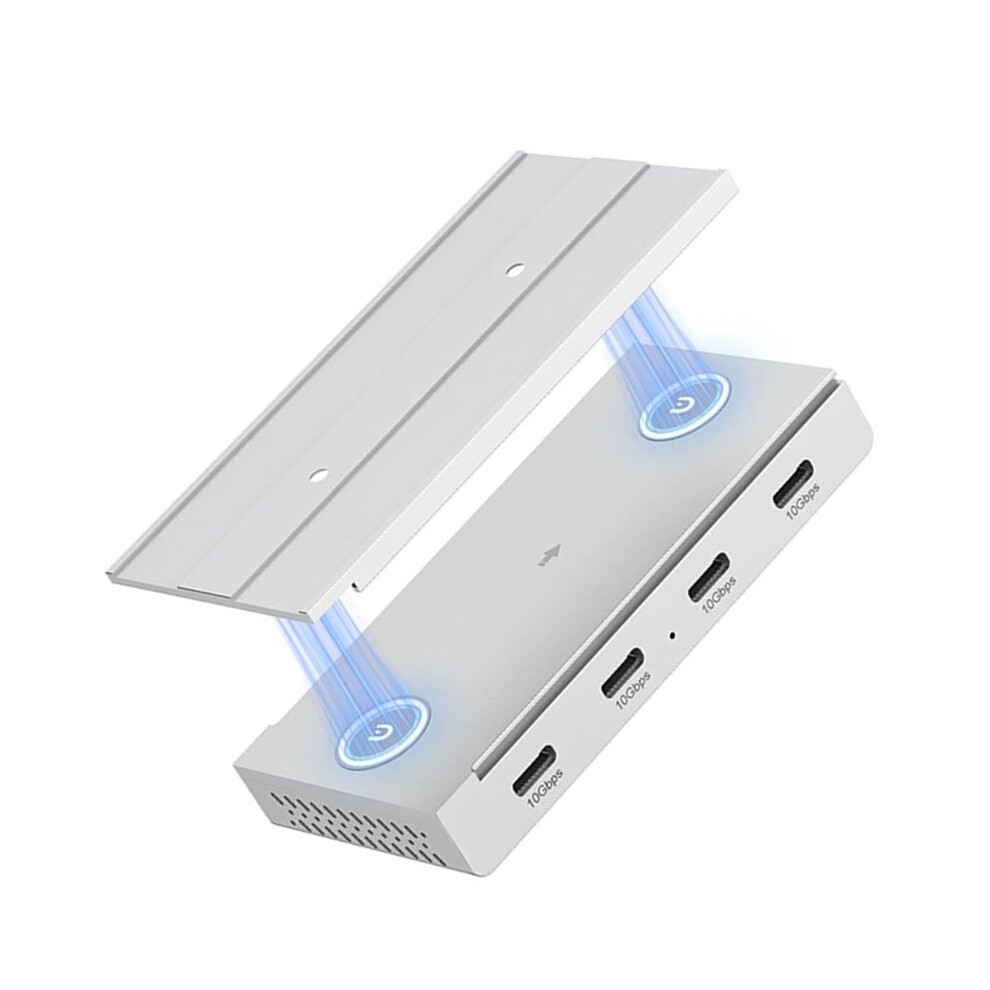 10Gbps Magnetic Usb-C Hub, 4-Port Usb 3.2 Gen2 Data Transfer 4712839633354