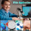 1600X USB Microscope 1080P HD Digital Soldering Microscope ,Adjustable Stand, for ,Windows,Linux for Coins Education 2
