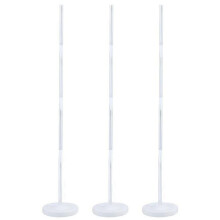 3X Plastic Balloon Arch Column Stand with Base Kits Wedding Birthday Party Decor