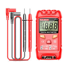 HUAJIAYI H18 Digital Multimeter AC/ Voltage Meter 1999 Counts Multimetro Ohm NCV Electricity Tools Red