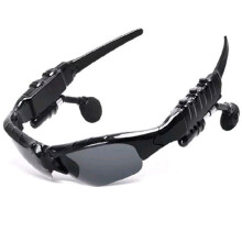 Stereo Earphones Wireless Headset with Mic Glasses Sunglasses for Driving Cycling Sports Noise Reduction Headphones