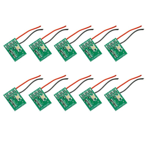 10PCS LED Board for  5S Charging Protection Circuit Board Electric Tool Key Led Power Status 2