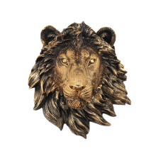 1Pcs Animal  Wall Decor Lion Wall Decor Wall Statue Home Decor  Simulation Statue