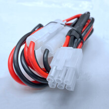 1M 30A Fuse Short Wave Power Supply Cable for FT-857D, FT-897D, for IC-725A, IC-706 IC Walkie Talkie Accessories