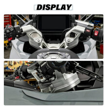 Elevadores de Manillar de Motocicleta, Espaciadores de Altura de Abrazadera, Kit de Montaje de Elevador de Manillar de Aluminio CNC para R1300RS