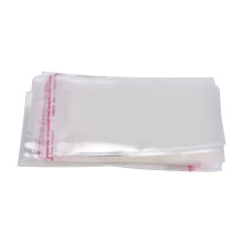 200 Clear Self Adhesive 7cm x 13cm Peel and Seal Plastic Bags for Small Objects, Jewellery, Arts and Crafts Display Packaging