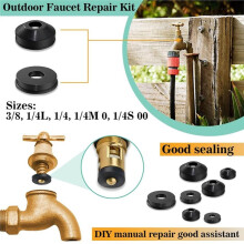 37 Size 1075 Pcs Faucet Washers & O-Rings Kit & Plumbing Gasket Home Universal Rubber Washers Assortment Kit