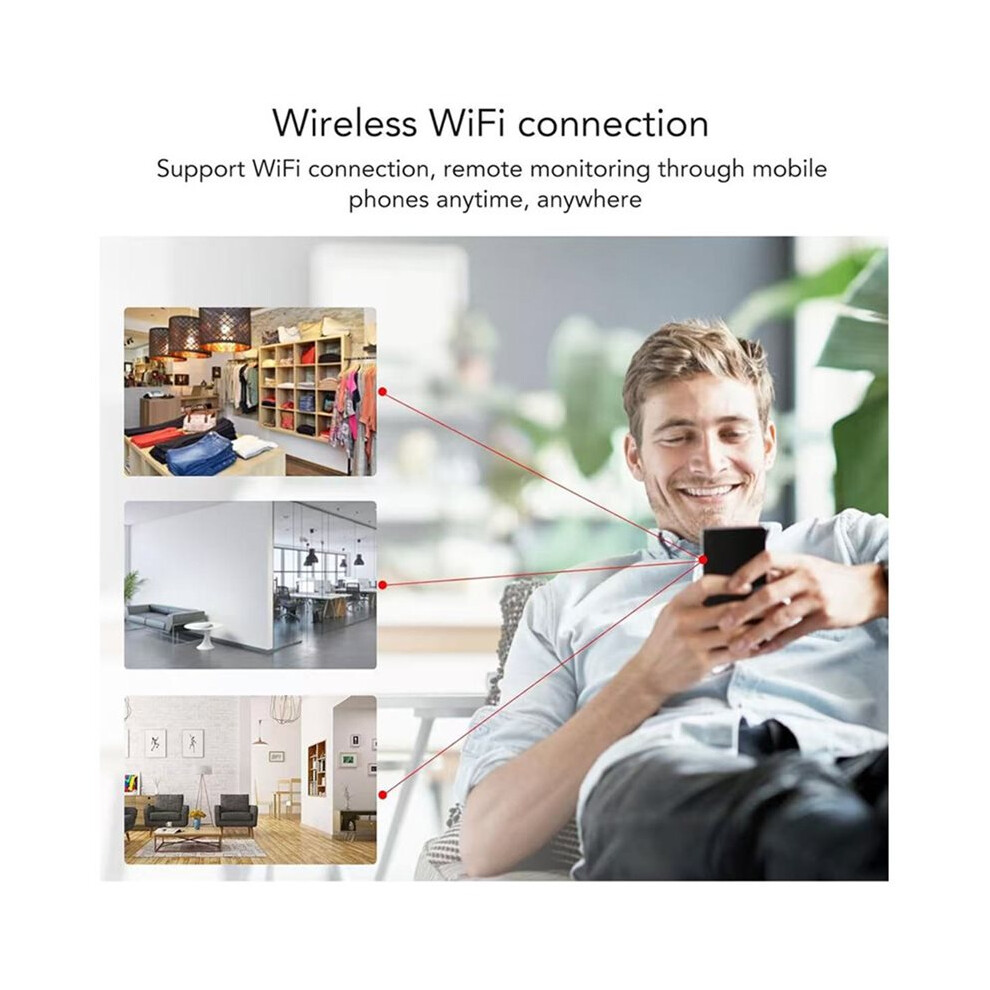Tuya 1080P 3Mp Indoor Wifi Camera Home Security Cctv Motion Detection Baby Monitor Color Night Vision Eu Plug 4713555259705