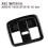 Auto-Schwarze Innen-Leselichtabdeckung Dachlampen-Panel-Rahmen für  Raize A200A A210A 2020-2021 5