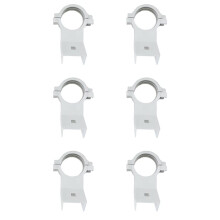 6X KU-Band-LNB-Halter für Satellitenschüsseln, 20 mm Kunststoffhalterung, Wetterfest, für Mehrere Schüsselgrößen