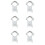 6X KU Band LNB Holder for Satellite Dishes 20mm Plastic Bracket,  for Multiple Dish Sizes 1