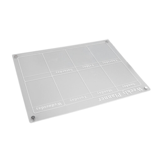 Acrylic Fridge Calendar Set 3 Boards 1