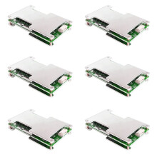 6X Placa de ProteccióN de BateríA de Litio 4S 12,8 V 120A BMS Placa de ProteccióN de Cargador de BateríA de Fosfato de Hierro y Litio para Lifepo4