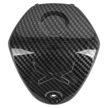 Copri Manubrio Moto Centrale Superiore per XMAX X-MAX 300 2017-2023 Accessori ABS Fibra di Carbonio