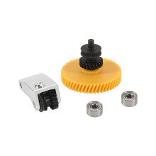 Upgrade Hardened Steel Extruder Gear Assembly For P1S P1P X1 Carbon X1C 3D Printer Oblique Tooth