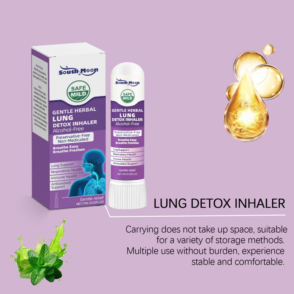 SOUTH MOON body care nasal inhalation stick, daily gentle care, refreshing fragrance, portable inhalation nasal stick