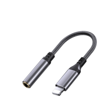 Adapter gniazda słuchawkowego, konwerter Lightning na 3,5 mm Aux, adapter audio do słuchawek, pasujący do iPhone'a 14 Pro Max/14 Pro/14/13/