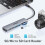 Πολυλειτουργικός αντάπτορας USB C 7 σε 1 με HDMI 4K, τροφοδοσία 100 W, θύρα USB 3.0, 2 θύρες US 5